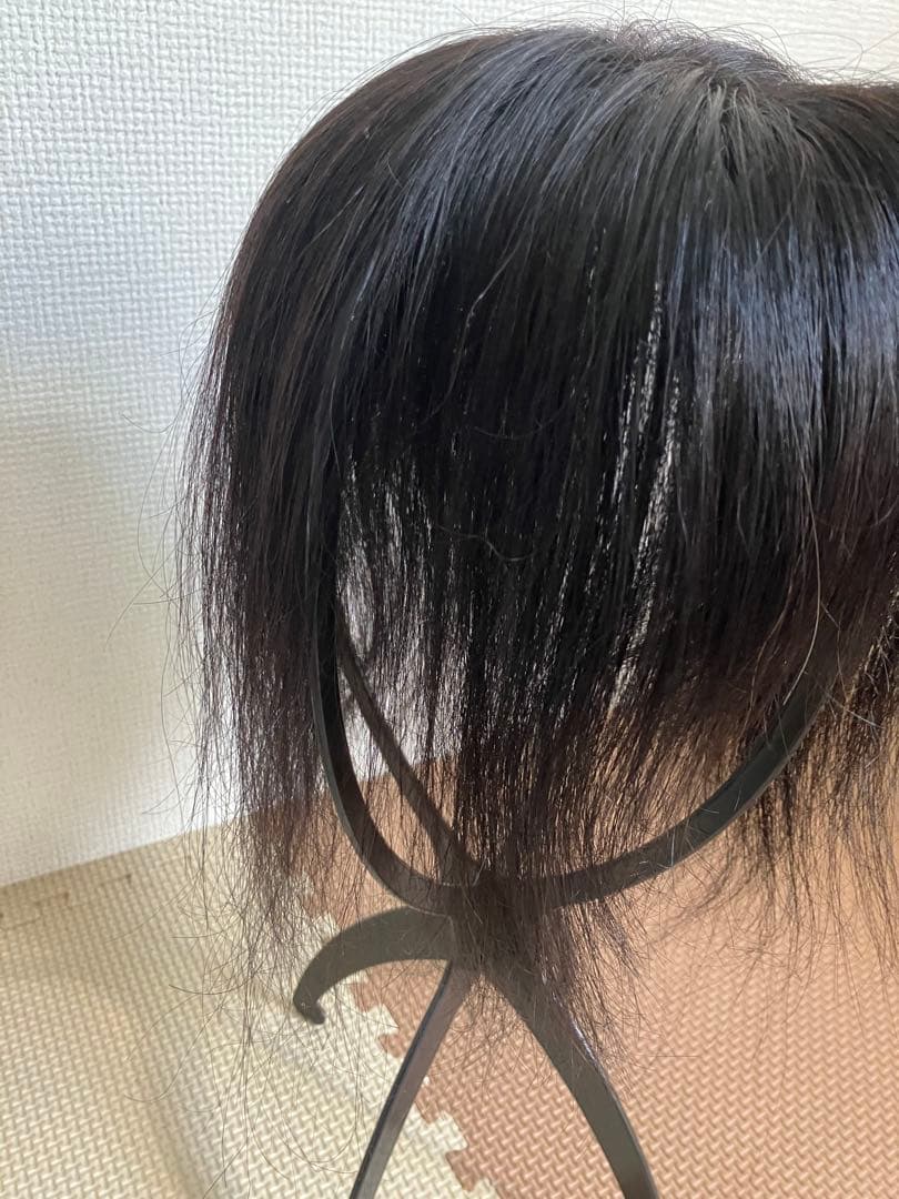 Black Straight Crown Wig