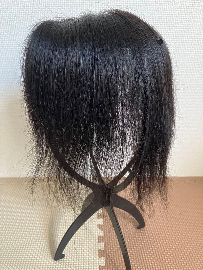 Black Straight Crown Wig
