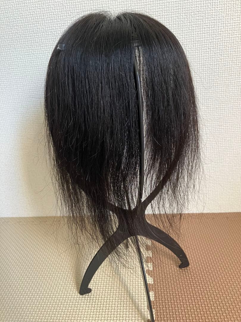 Black Straight Crown Wig