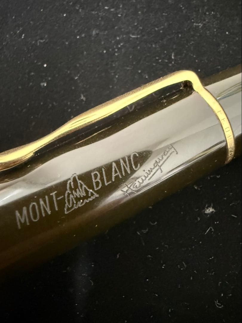 s*r様 Montblanc Meisterstück Hemingway Fountain Pen 18K Nib