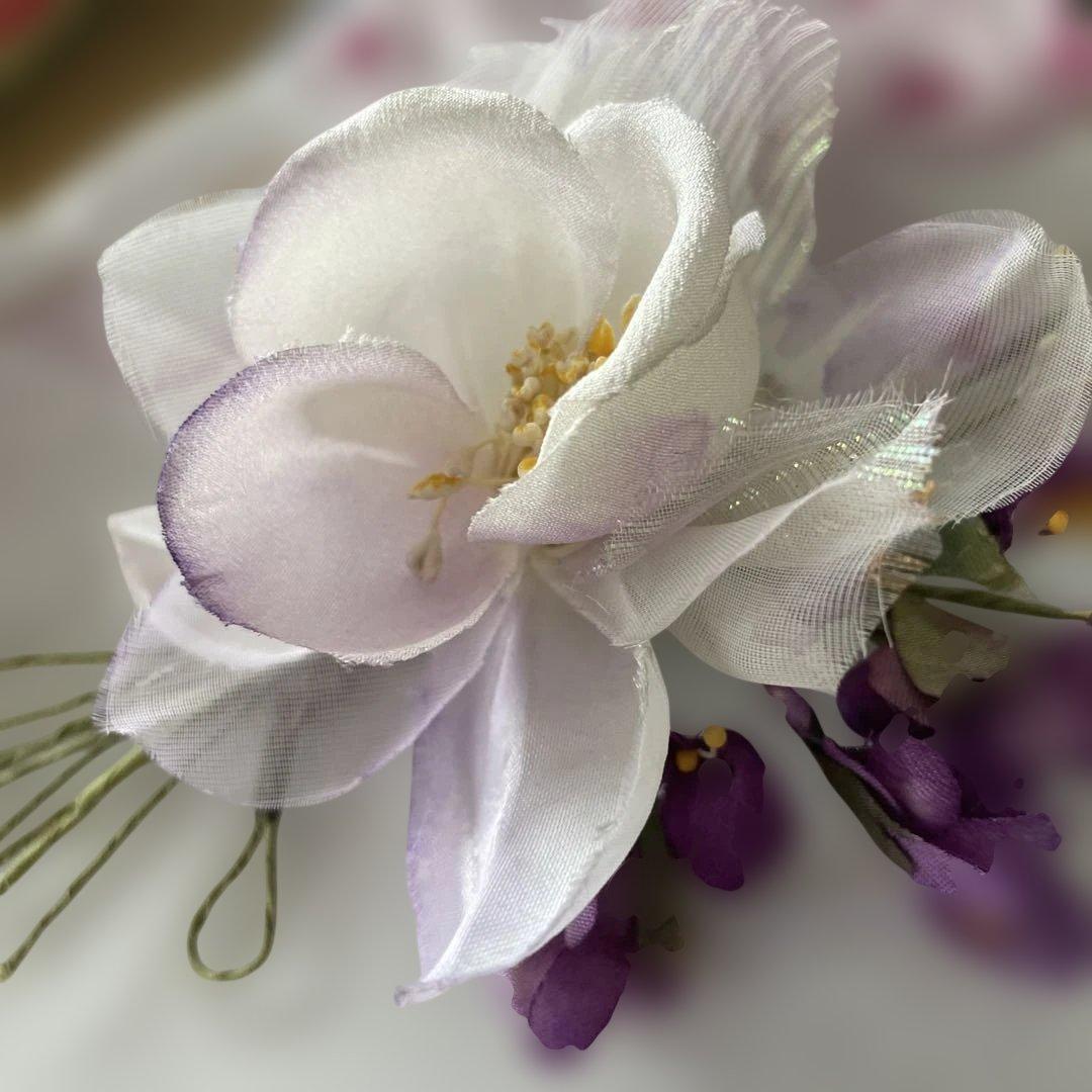 white purple