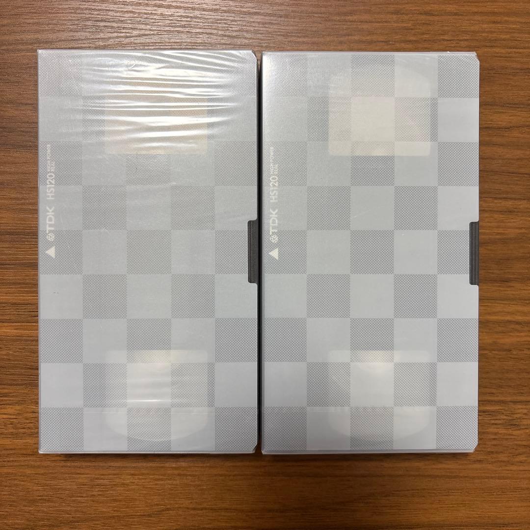SONY VHS 120 Video Tapes - New, Set of 2