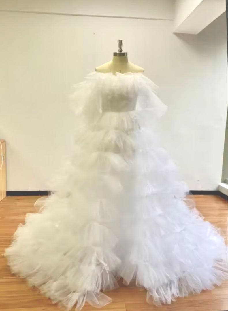 First come, first served! Wedding Dress, Pre-wedding Dress, Tulle Dress, Fluffy Dress