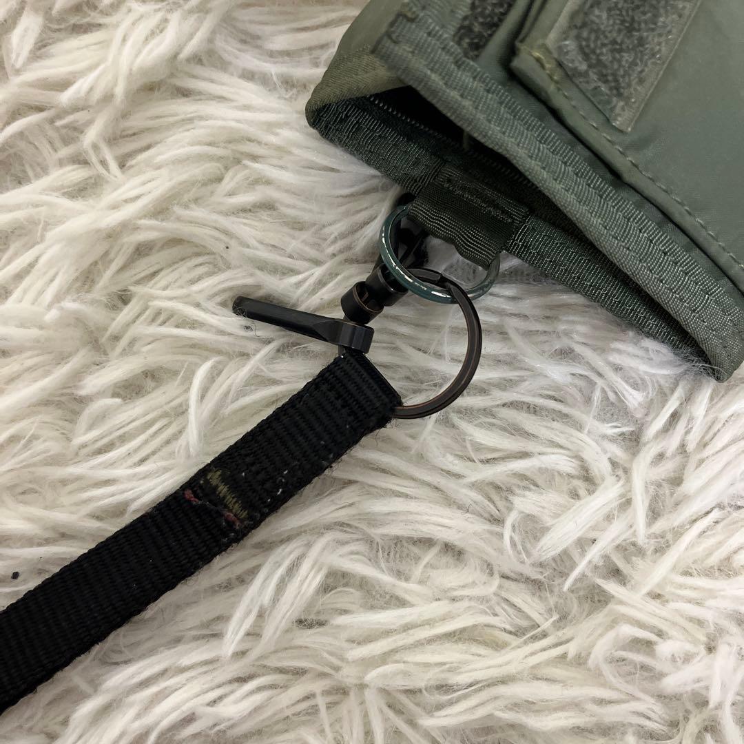 Rare PORTER Capsule Trifold Wallet Sage Green