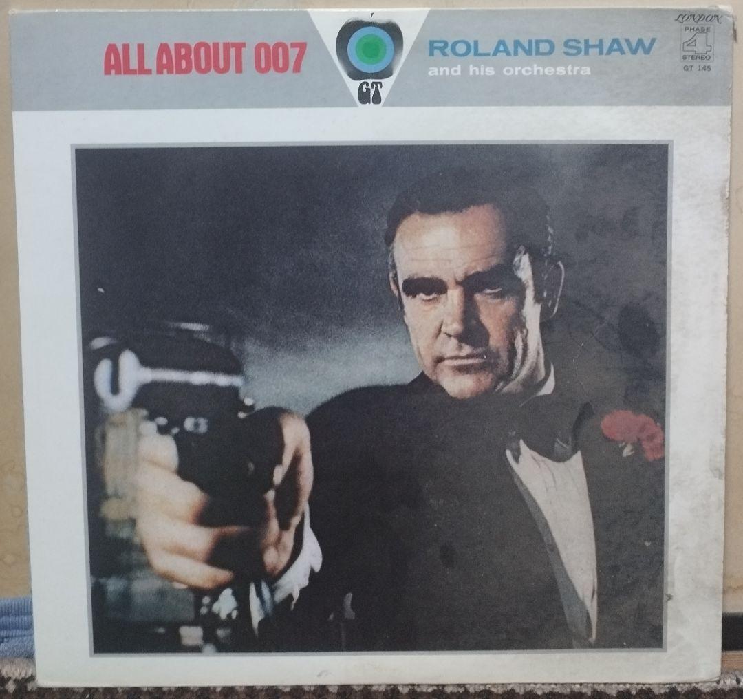 ALL ABOUT 007 LP Record ROLAND SHAW