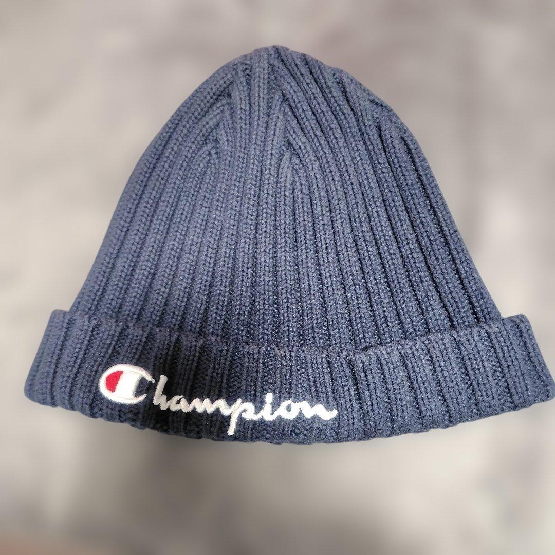 Champion Navy Beanie