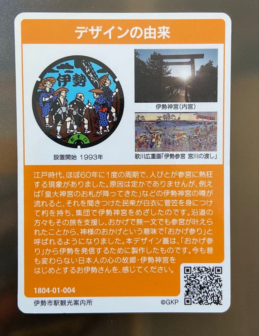 manhole card