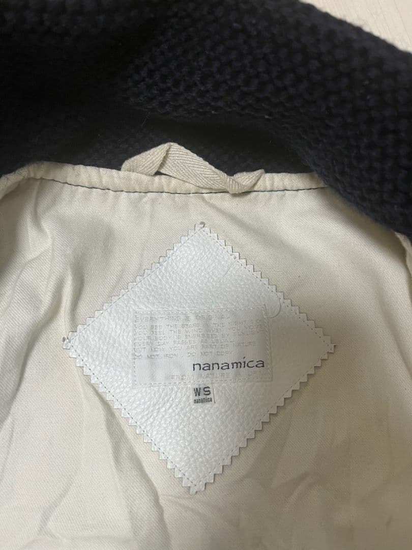 nanamica Varsity Jacket, Navy, Wool, XS size
