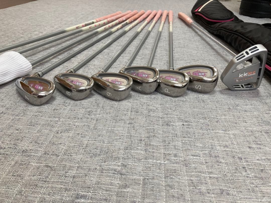 【For Beginners】Callaway Bag I-Kiss Ladies Golf Club Set