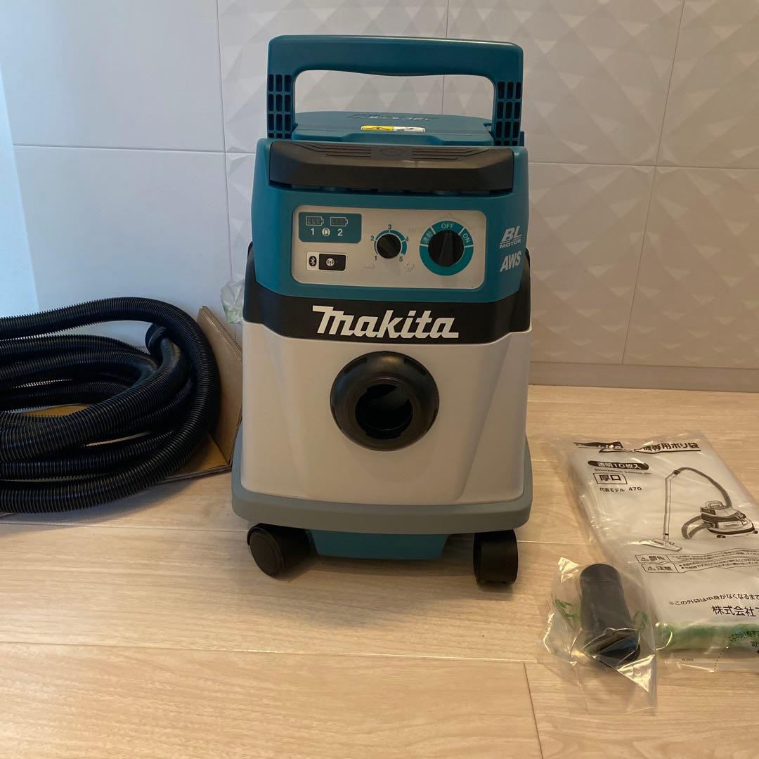 【Brand New, Unused Item!!】Makita Dust Extractor AWS VC157DZ with Dedicated Dust Bag