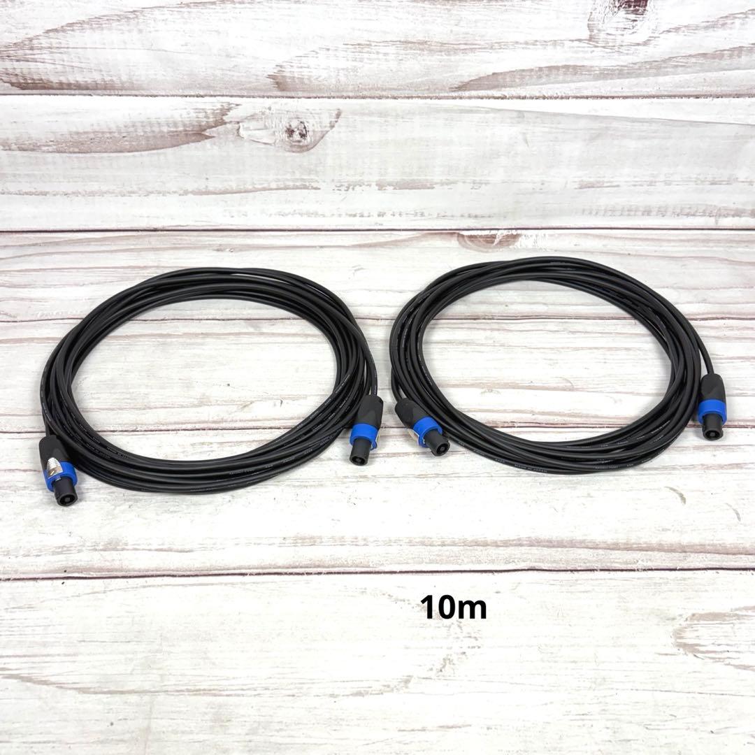 CANARE 4S6 Speakon Cable, 10m, Set of 2