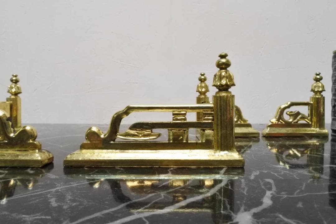 Limited Price Drop - Collectible - Kōran - Wooden with Genuine Gold Leaf - For Buddhist Altar - 2715