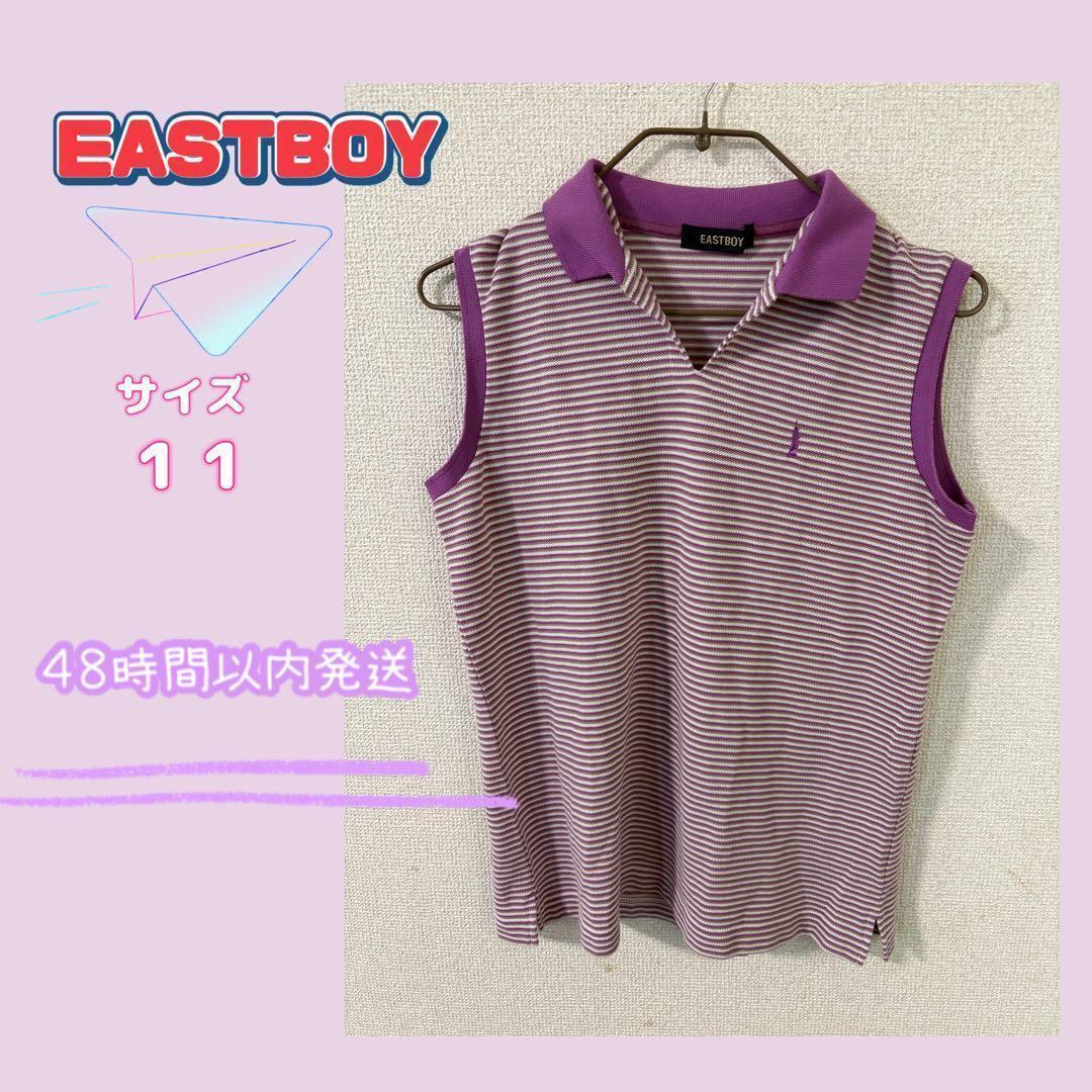 EASTBOY Size 11 Sleeveless Polo Shirt