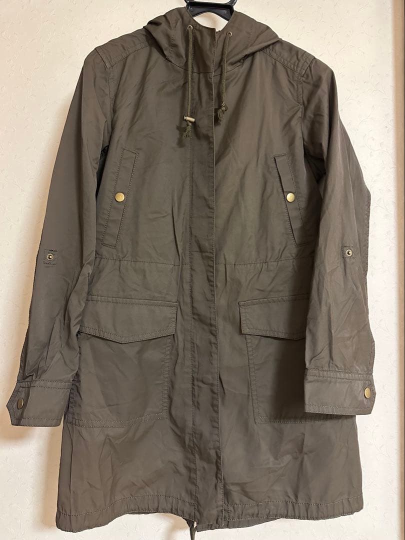 【Excellent Condition】 Uniqlo Hooded Mod Coat - Women's, Size M