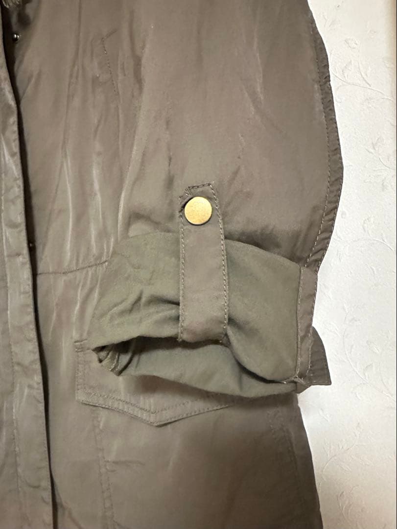【Excellent Condition】 Uniqlo Hooded Mod Coat - Women's, Size M