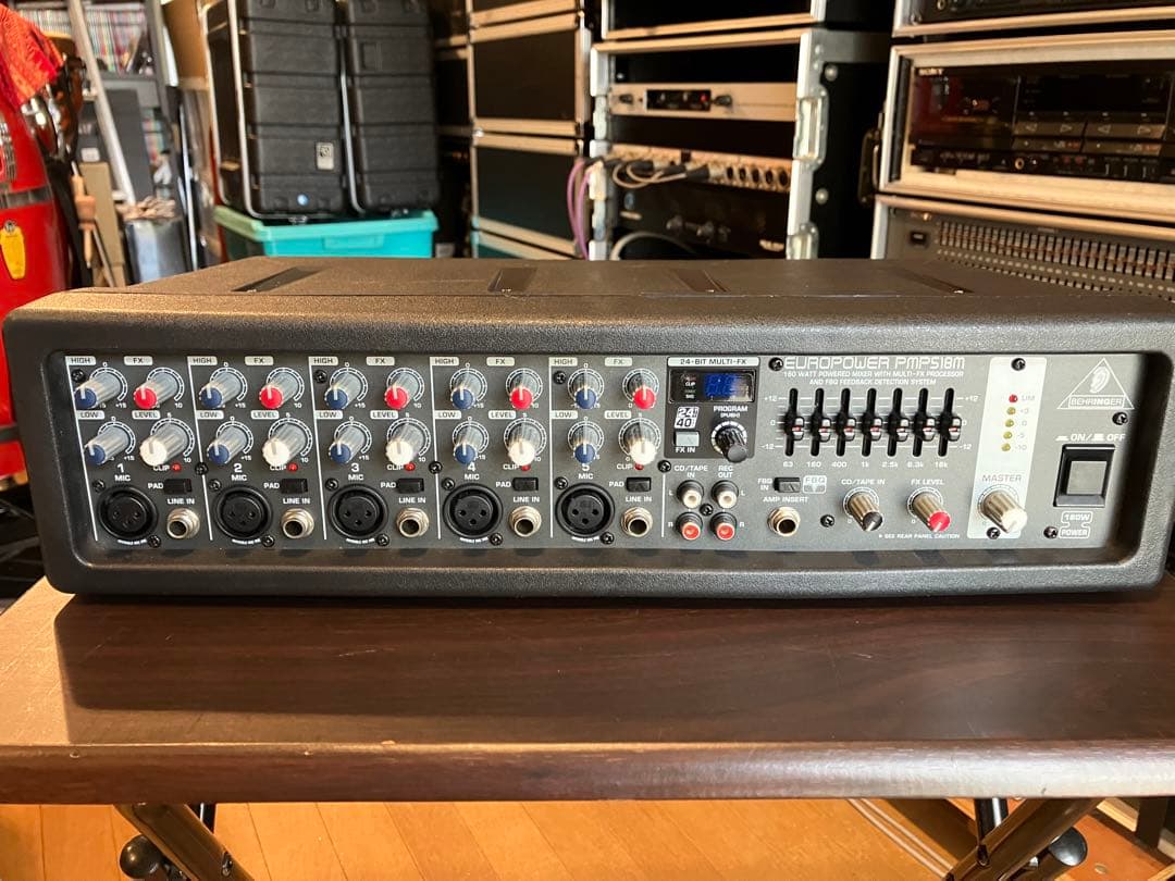 【Junk】Behringer EUROPOWER PMP518M Powered Mixer
