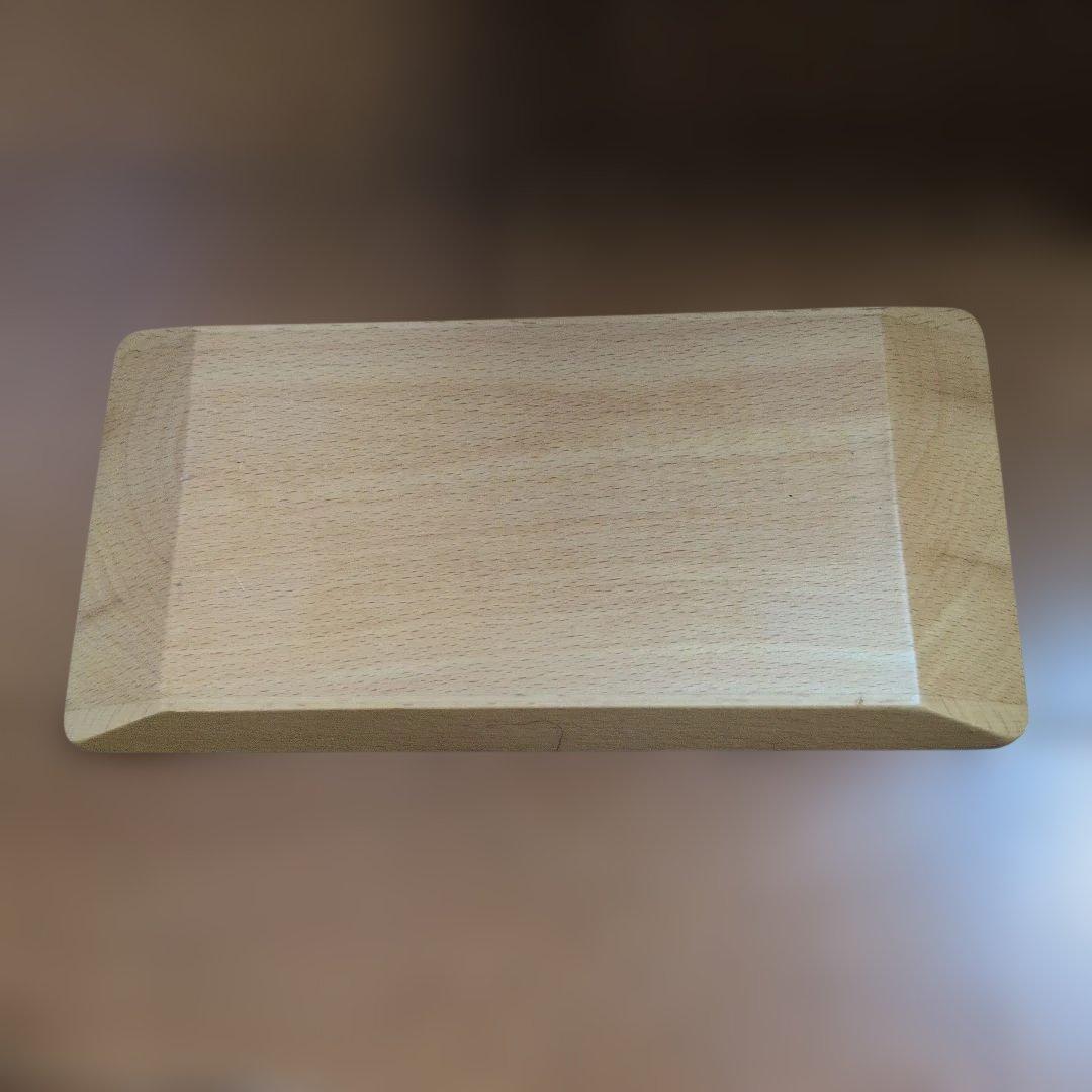 Wooden Tray & Card Stand