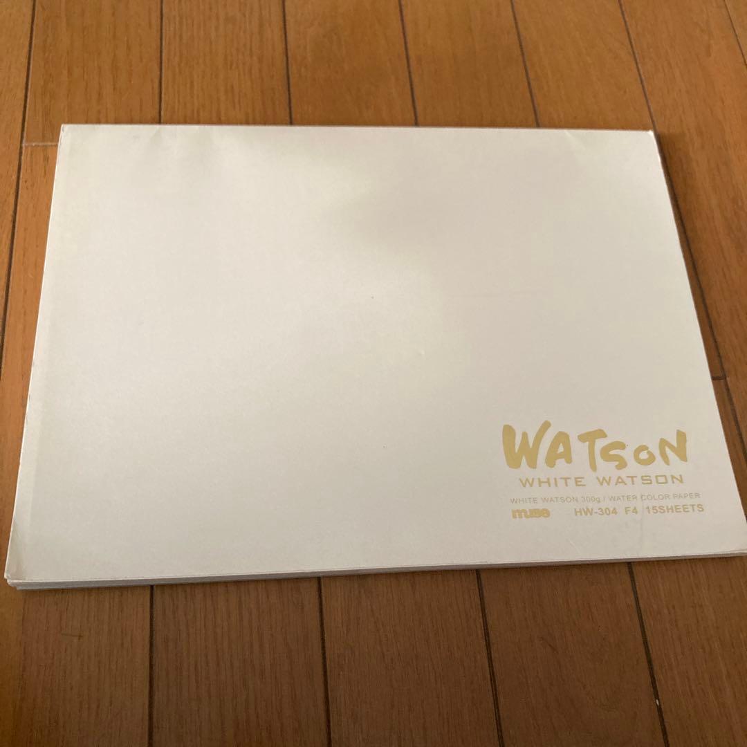 Premium Watercolor Paper, White Watson, Neutral pH, 14 Sheets
