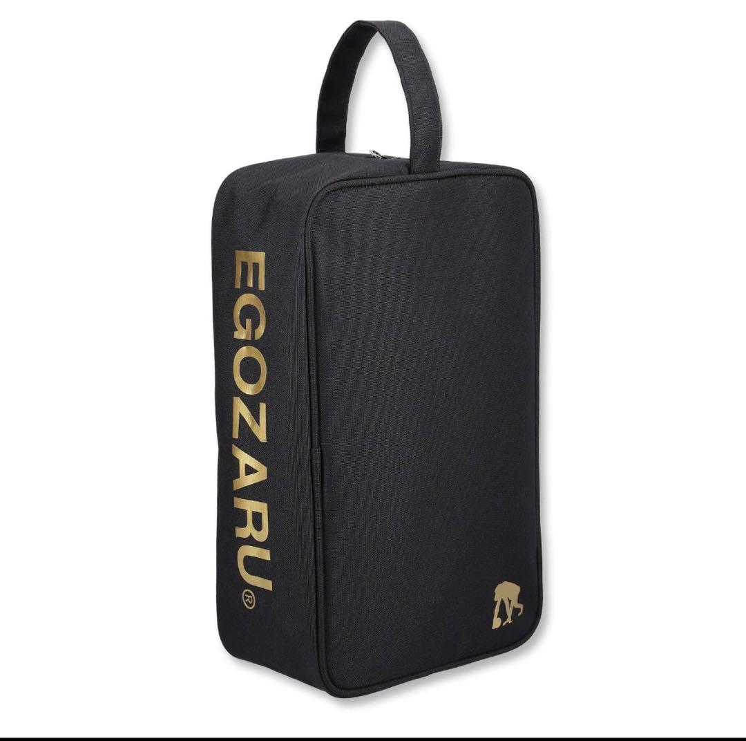 EGOZARU Shoe Case Black x Gold