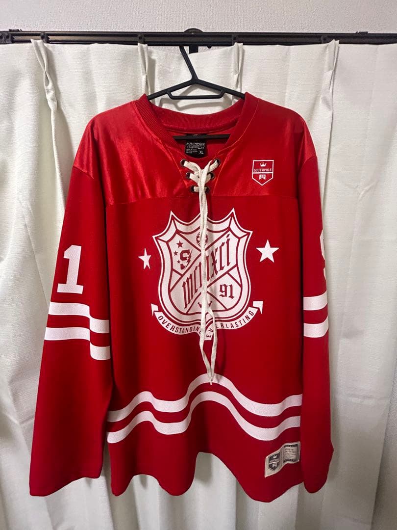Ice Hockey Uniform Red 91