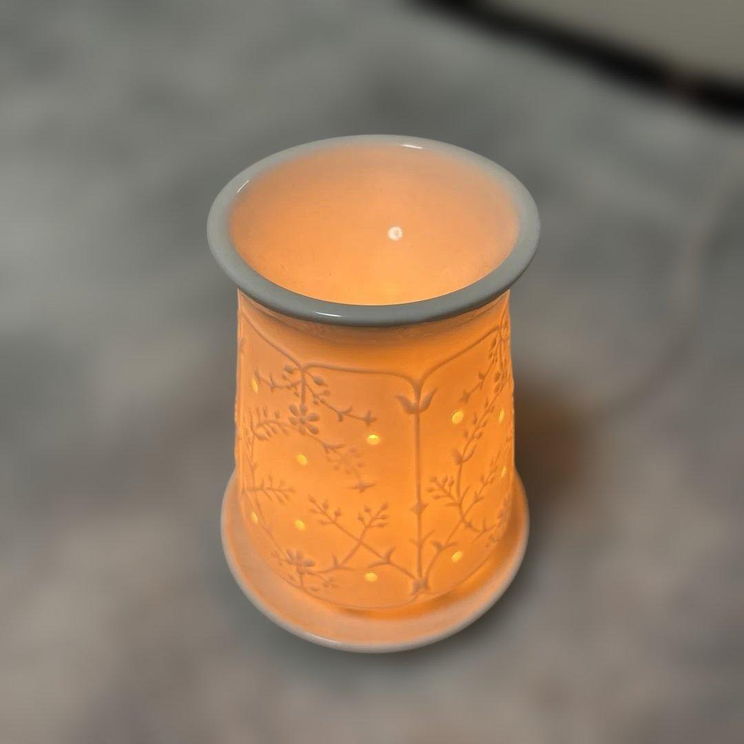 Life Tree Ceramic Aroma Diffuser Floral Pattern