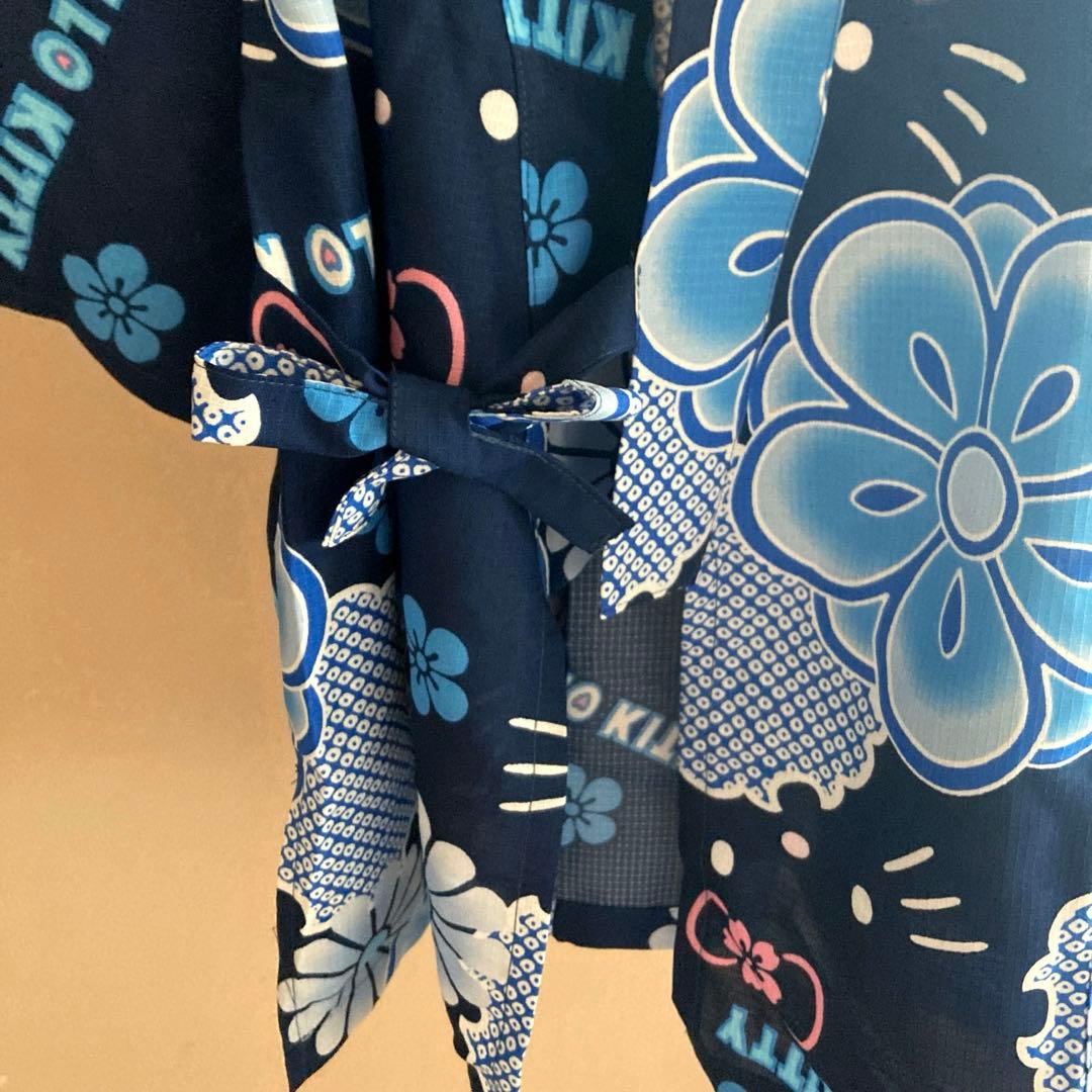 ★Japan Exclusive★ Hello Kitty Jinbei - Heisei Retro - Navy - Roomwear - S