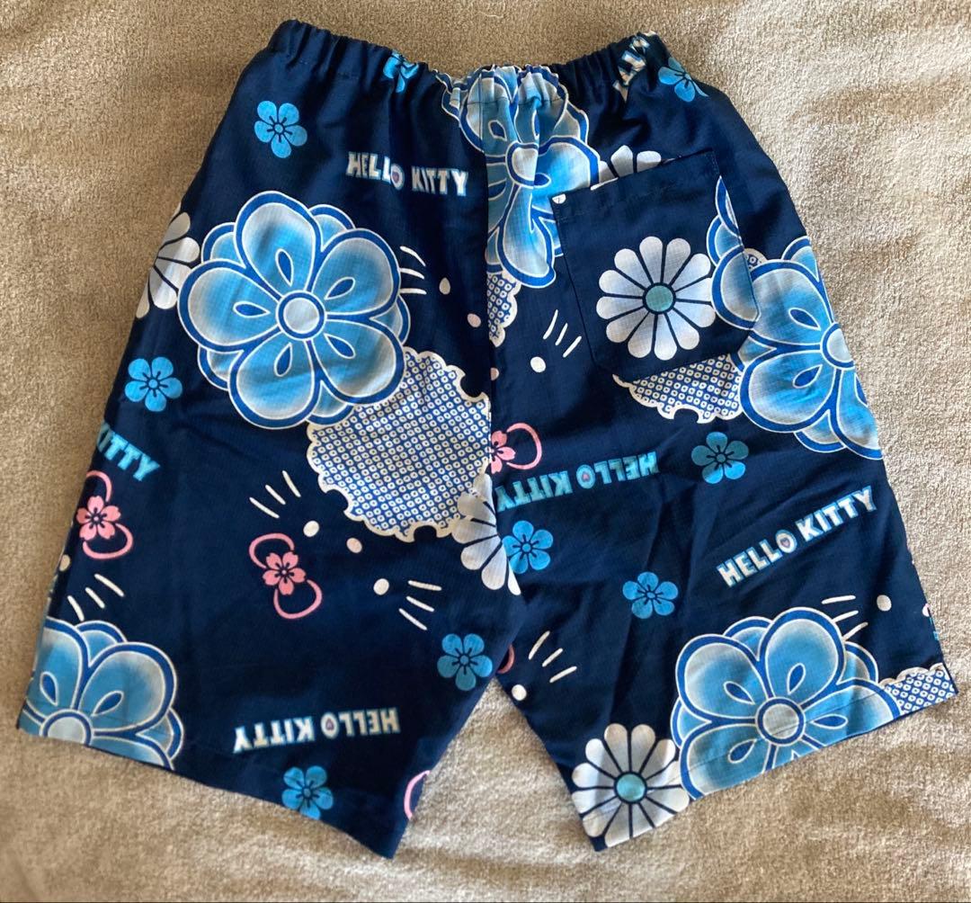 ★Japan Exclusive★ Hello Kitty Jinbei - Heisei Retro - Navy - Roomwear - S