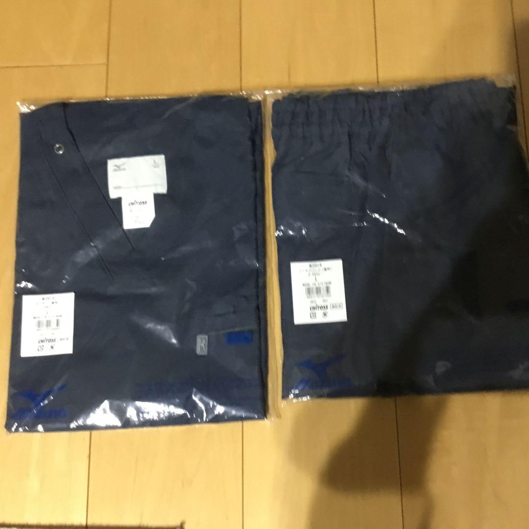 Mizuno Scrub MZ0018 MZ0019 L Size Mizuno Navy