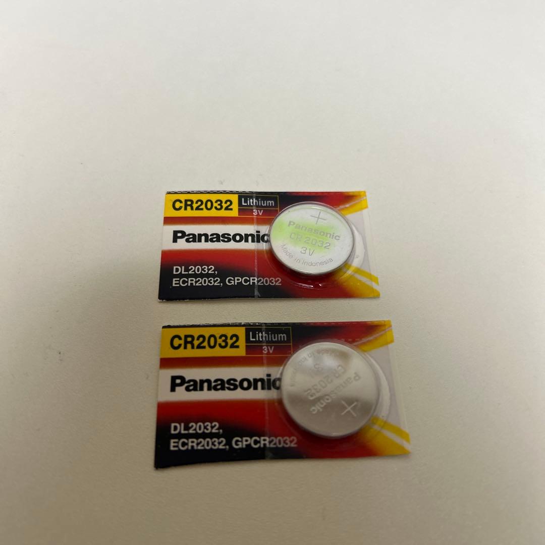 Panasonic CR2032 Lithium Coin Battery 2-Pack
