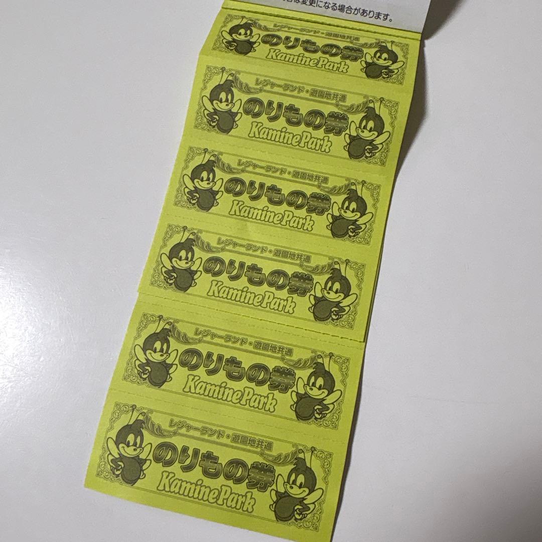 Kamine Park Ride Ticket - 10 Tickets for ¥1200