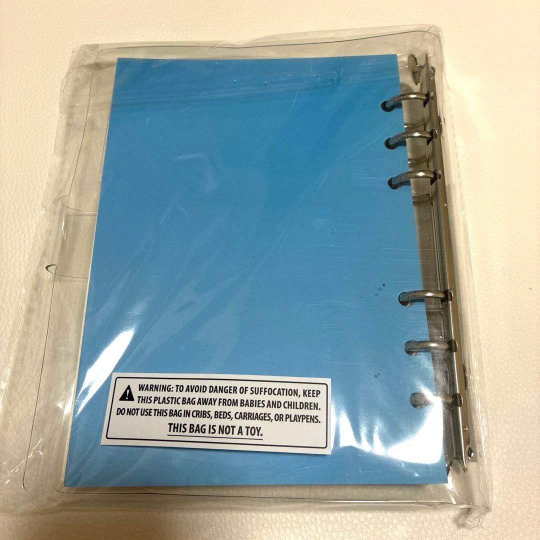 clear binder<br>standard