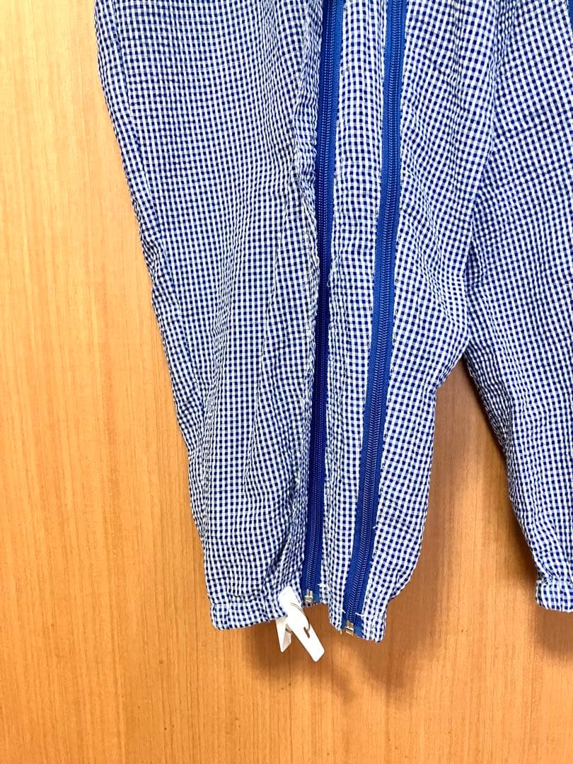 Care Clothing LL Jumpsuit Blue, Dementia/Incontinence Care, Full Open Zipper, Detachable Pull Tab