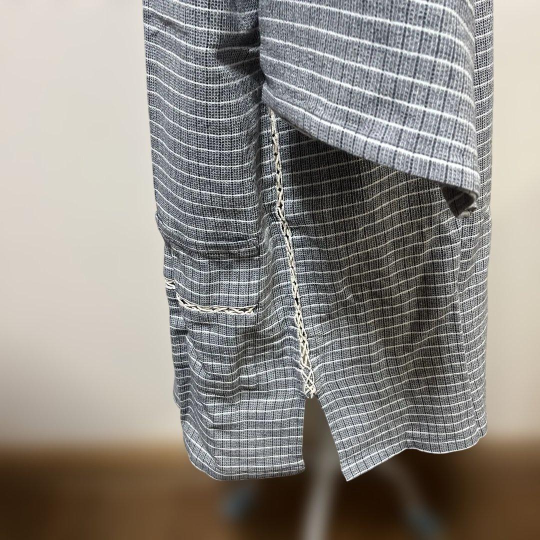 IMPALA Gray Half-Coat Happi XL Size