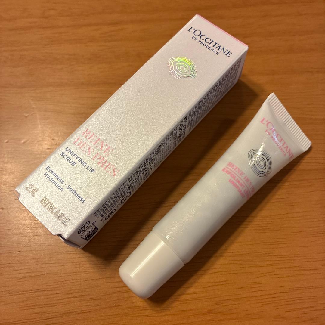 【New】L'Occitane Reine des Prés Lip Scrub Mask 12ml