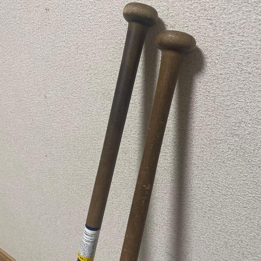 Wooden Knock Bat Set (2 pcs) - For Soft & Hard Ball