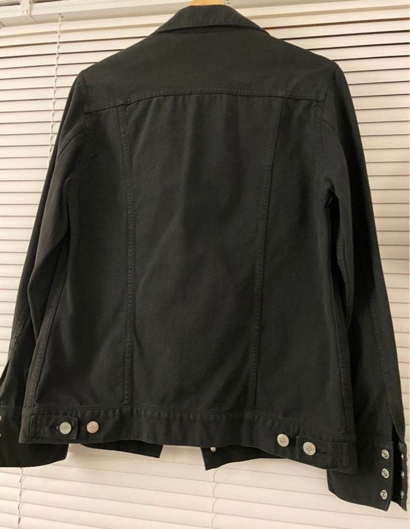 ⚠️ Price Non-Negotiable: BACK BONE THE BASIS Black Denim Jacket