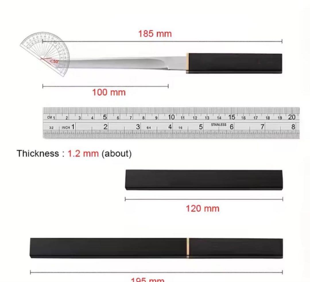 High Hardness Knife Sharp Portable Pocket Fruit Knife Boning Knife 6