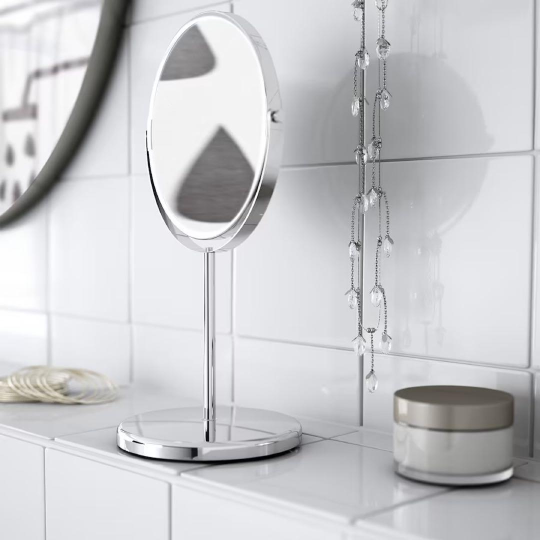 Double-sided Mirror, Tabletop Mirror, IKEA, Mirror, Trensroom, New, Unopened, 3