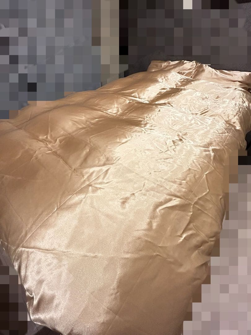 Silk Duvet Cover 3-Piece Set [Duvet Cover + 2 Pillowcases]