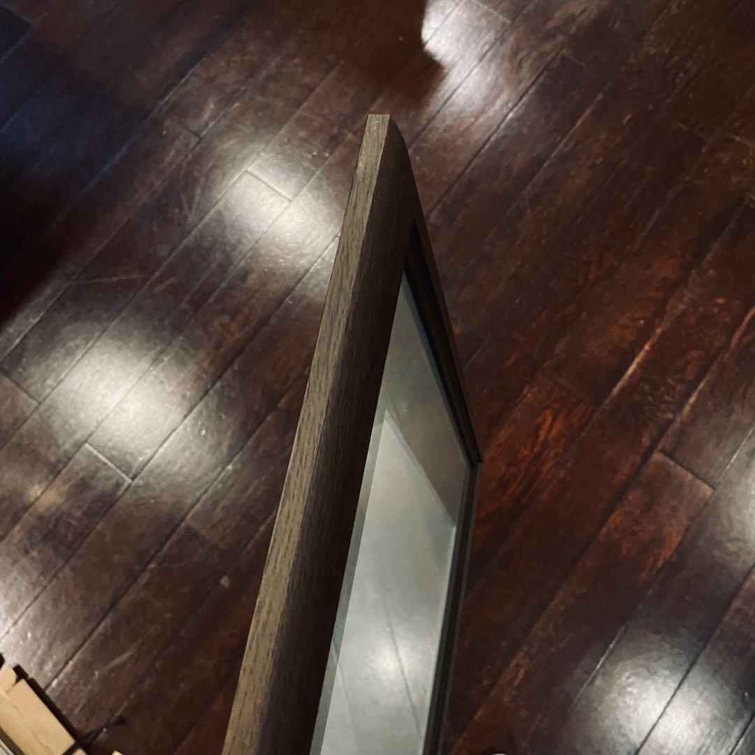 Framed picture with mat, wood, 40x40, SEKAI-DO: Sekaido