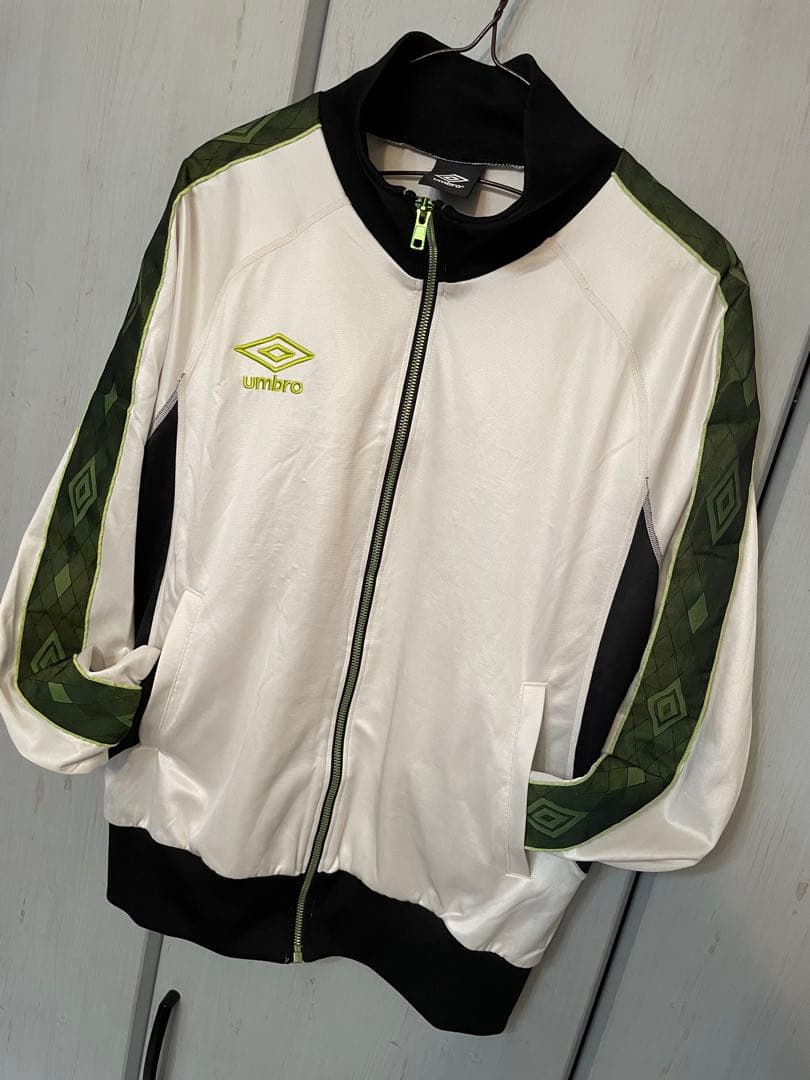 UMBRO Descente Made Logo Track Jacket Jersey Soccer L Size