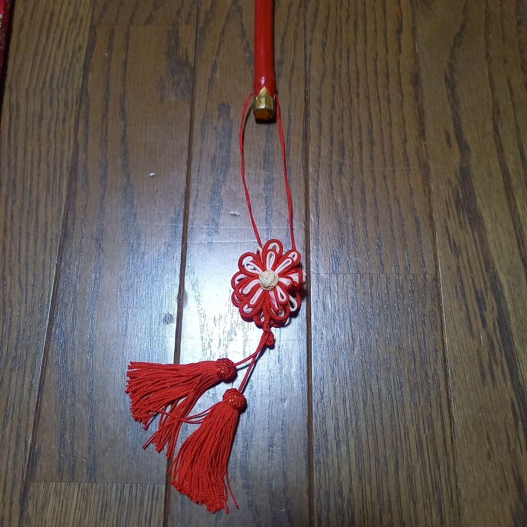 Ryukyu Dance Prop - Female Dancer's Fan