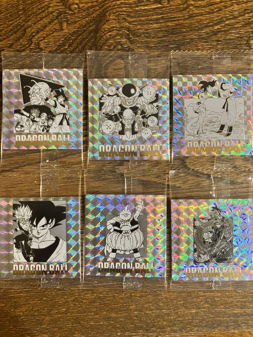 Dragon Ball 40th Anniversary Seal Wafer First and Second Series (23 sheets total)