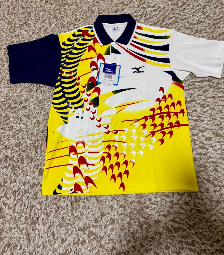 Mizuno Badminton Table Tennis Polo Shirt M