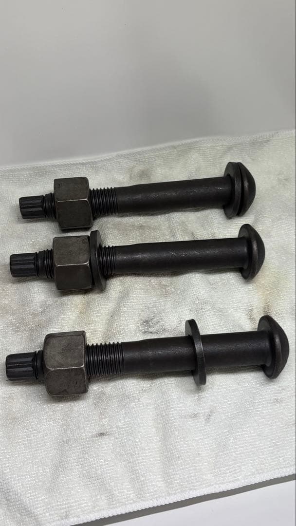 【3-Piece Set】SHTB Super High Tension Bolt M24 x 165