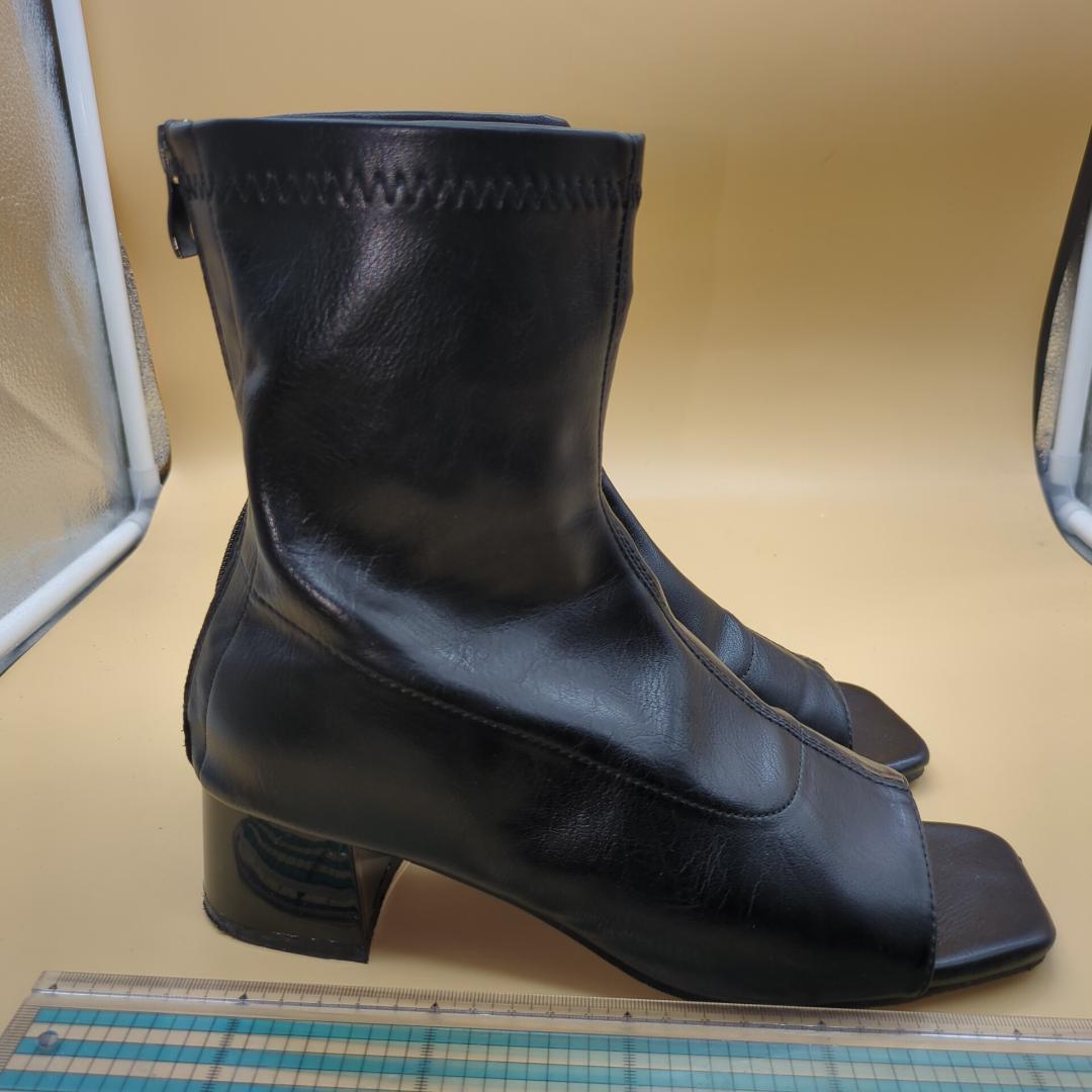 Ordott Olu. Boots Black Size 39 Approx. 24.5-25cm With Storage Bag
