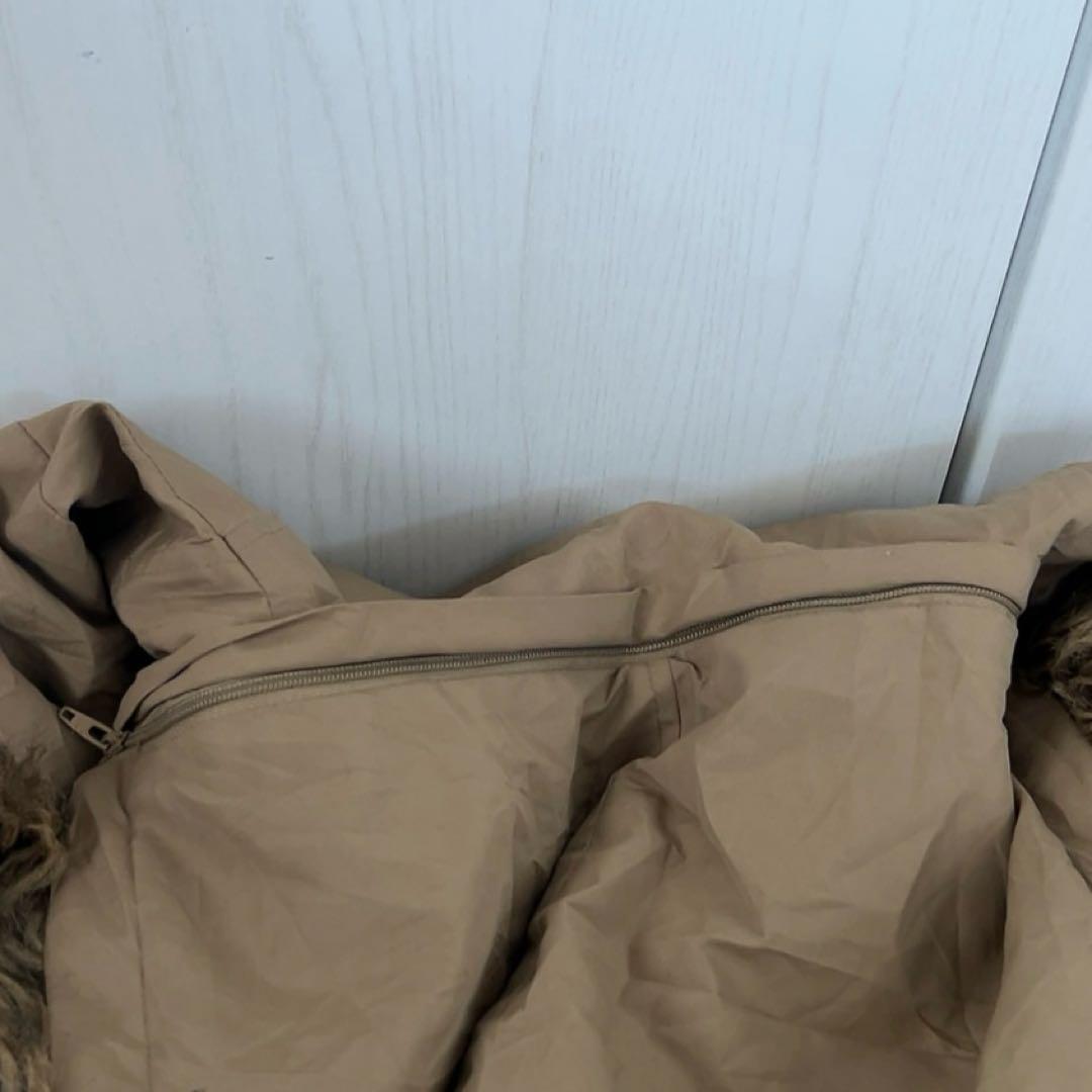 beige hooded