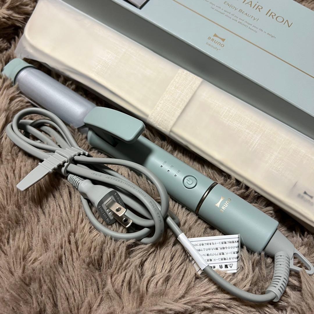 New and Unused] BRUNO 2-Way Hair Iron Green (BOE147-GR)