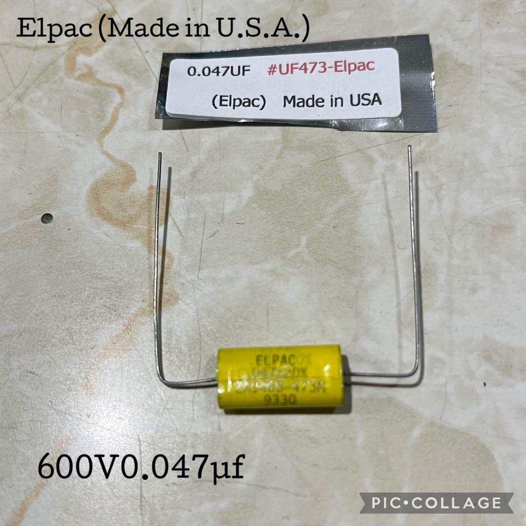 【New, Free Shipping】Elpac Film Capacitor 0.047μf for Single Coil