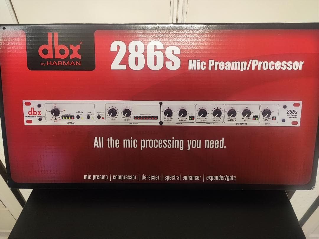 【Excellent Condition】dbx 286s Multi-Function Microphone Preamplifier